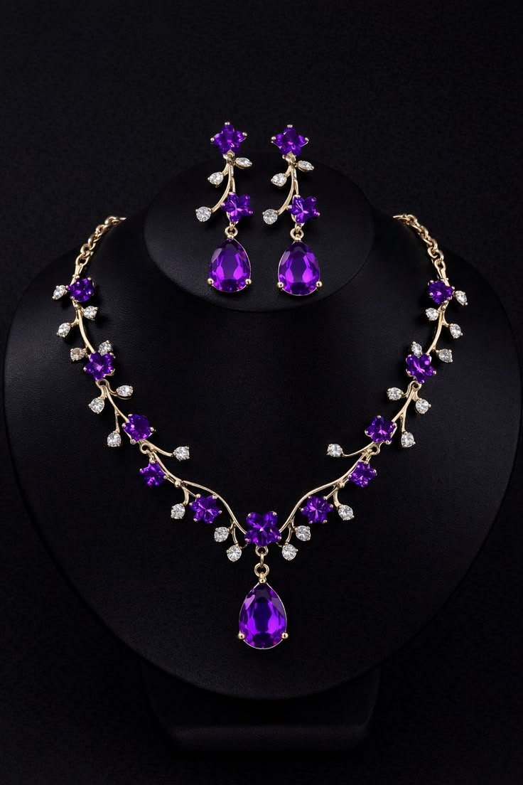 Purple Majesty Necklace - View 3